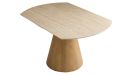 Table en céramique ronde crème diamètre 135 cm Lumio - 12