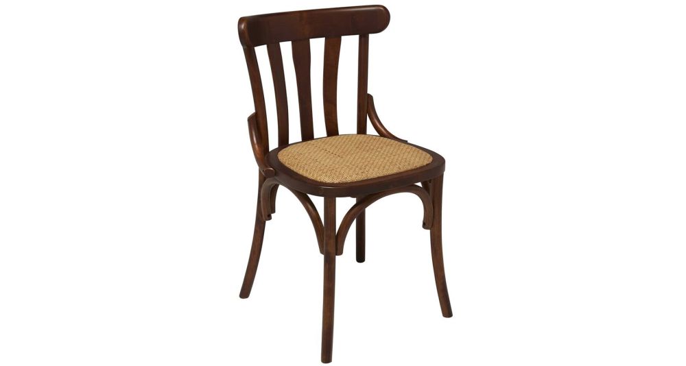 Lot 2 chaises en bouleau massif Estaminet