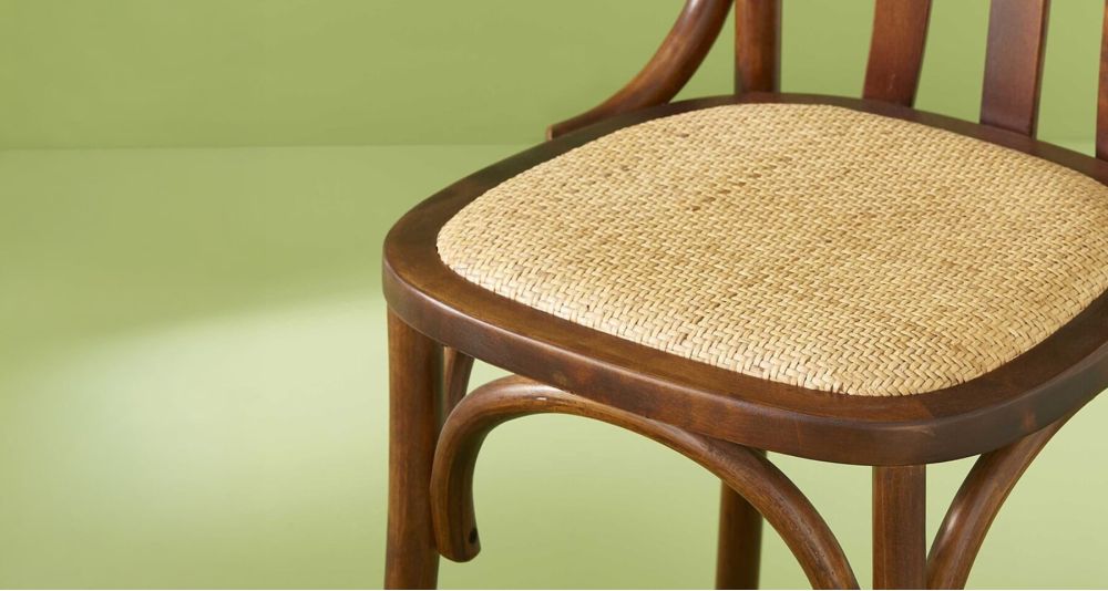 Lot 2 chaises en bouleau massif Estaminet