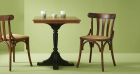 Lot 2 chaises en bouleau massif Estaminet - 3