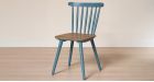Chaise scandinave Paulin - Bleu - 1