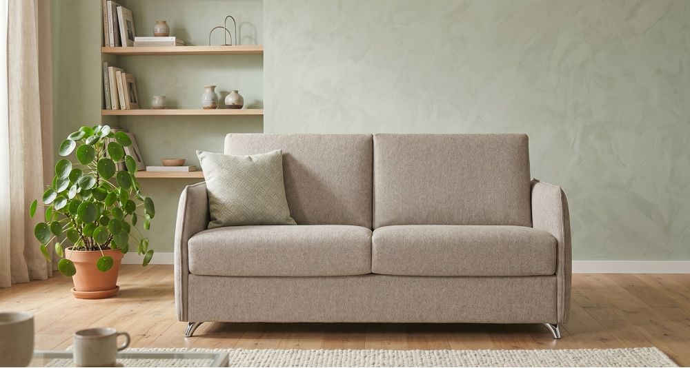 Canapé-lit Kreo avec matelas épais, couchage confortable