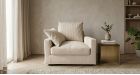 Fauteuil 85 x 90 cm Blagnac - ambiance - velours côtelé