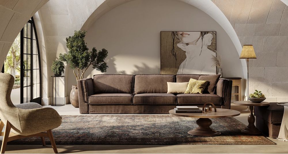 Canapé convertible couchage quotidien Saint tropez
