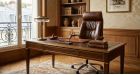 Fauteuil de direction en cuir pleine fleur Glacier Peak - cuir marron - ambiance - 3