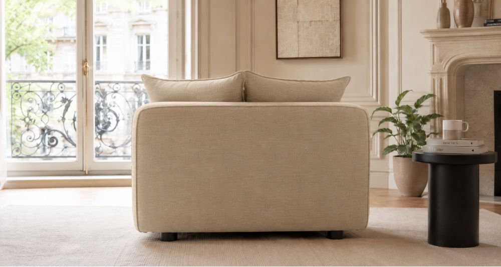 Chauffeuse d’angle Elena Home Spirit modulable haut de gamme
