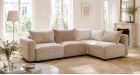 Chauffeuse d'angle Elena modulable - Home Spirit - ambiance - composition