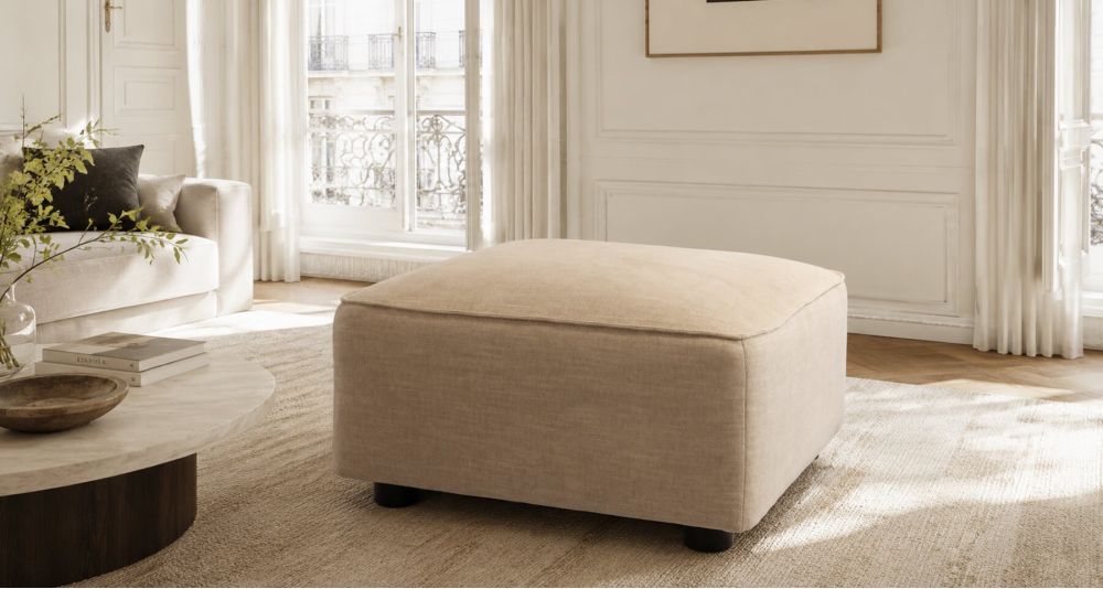 Pouf pour canapé modulable Elena Home Spirit personnalisable