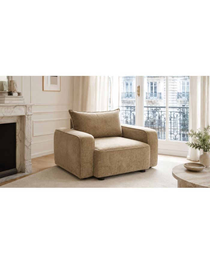 Grand fauteuil Elena - Home Spirit - vue de face