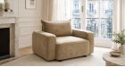 Grand fauteuil Elena - Home Spirit - vue de biais