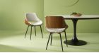 Lot 4 chaises vintage années 80 Mannix - Beige - 6