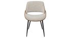 Lot 4 chaises vintage années 80 Mannix - Beige - 2