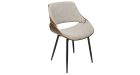 Lot 4 chaises vintage années 80 Mannix - Beige - 1