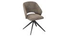 Lot de 2 chaises bi-matière Baia - Beige - 1