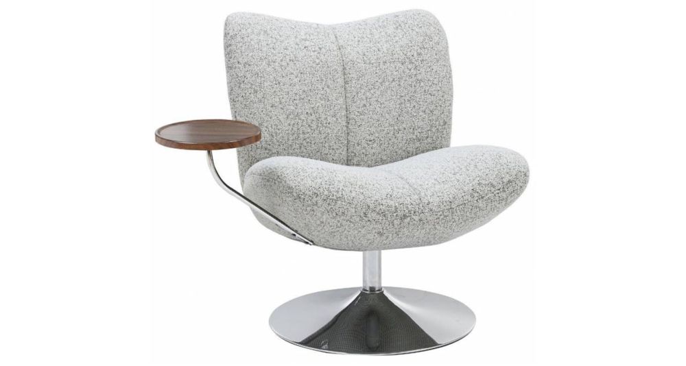 Fauteuil Nolan design avec tablette