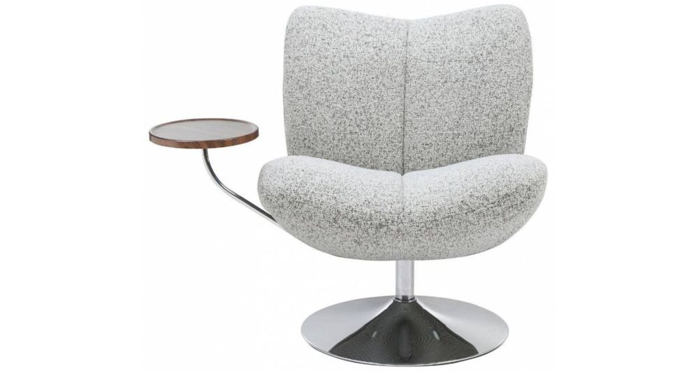 Fauteuil Nolan design avec tablette