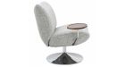 Fauteuil Nolan design tablette intégrée - Beige - 3