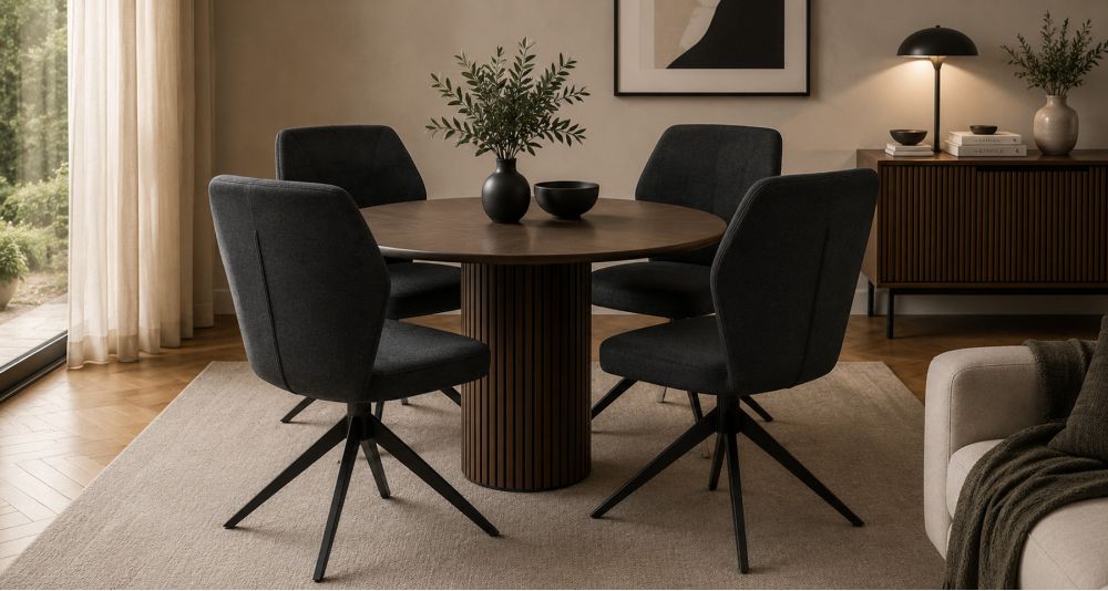 Lot de 2 chaises pivotantes Vienna