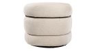 Fauteuil en tissu pivotant Michel - 4