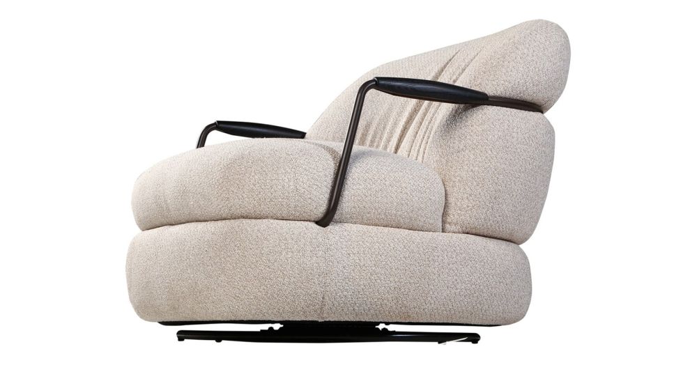 Fauteuil pivotant 360° Michel