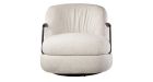 Fauteuil en tissu pivotant Michel - 2
