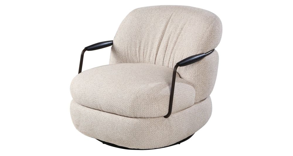 Fauteuil pivotant 360° Michel