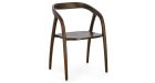 Lot de 2 chaises en teck Dotty - Marron - 1