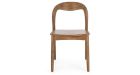 Lot de 2 chaises en teck Miley - Naturel - 2