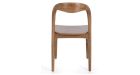 Lot de 2 chaises en teck Miley - Naturel - 5