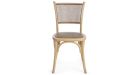 Lot de 4 chaises en bois Carrel - Naturel - 2