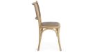 Lot de 4 chaises en bois Carrel - Naturel - 3
