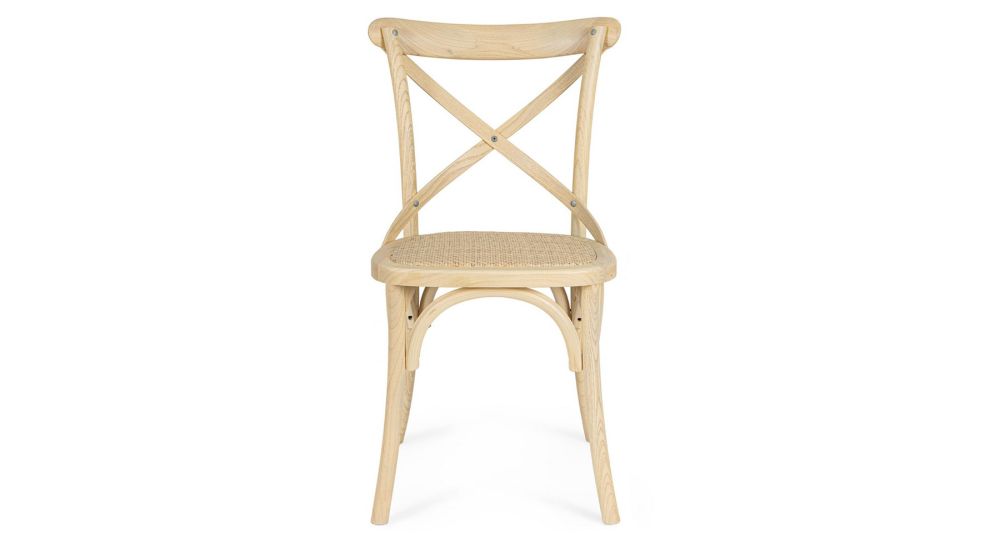 Lot de 4 chaises en rotin Cross