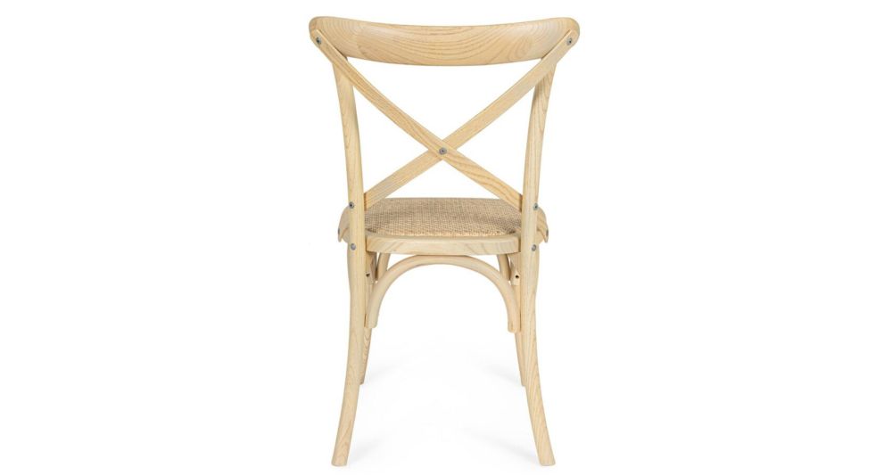 Lot de 4 chaises en rotin Cross