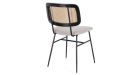 Lot de 4 chaises en cannage Glenna - Naturel - 4