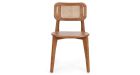Lot de 2 chaises en boise de teck Abby - 2