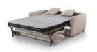 Canapé convertible accoudoirs fins Luma - Déplié - 1