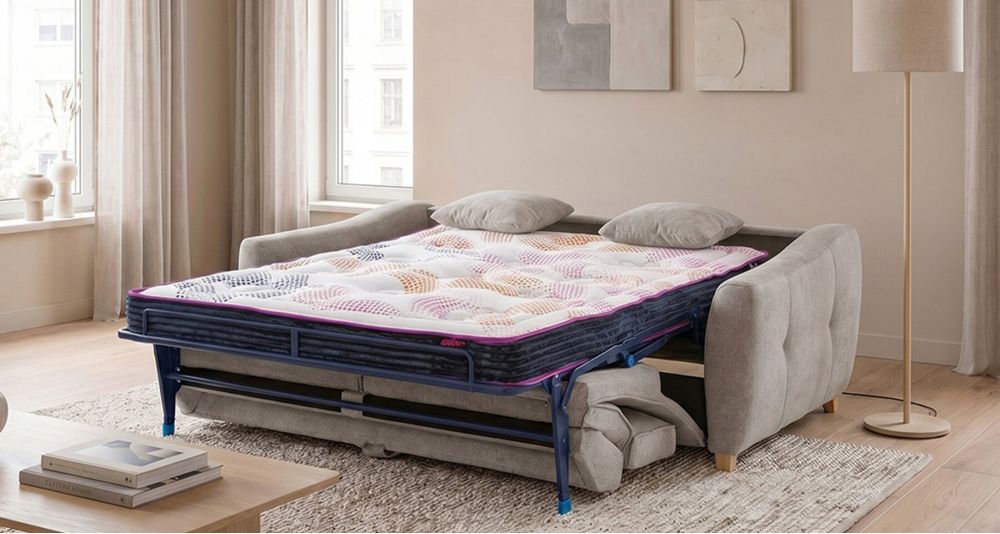 Canapé convertible matelas 18 cm Ponti