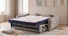 Canapé convertible rapido matelas 18 cm Ponti - Ambiance - déplier - 1