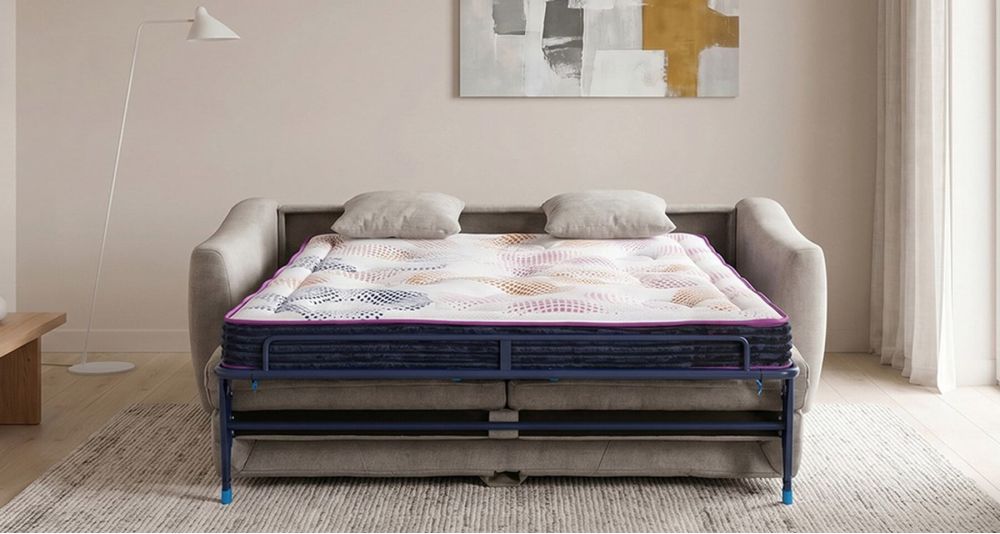 Canapé convertible matelas 18 cm Ponti