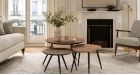 Tables basses gigognes en bois recyclé Simone - Lot de 3 - Athezza - ambiance