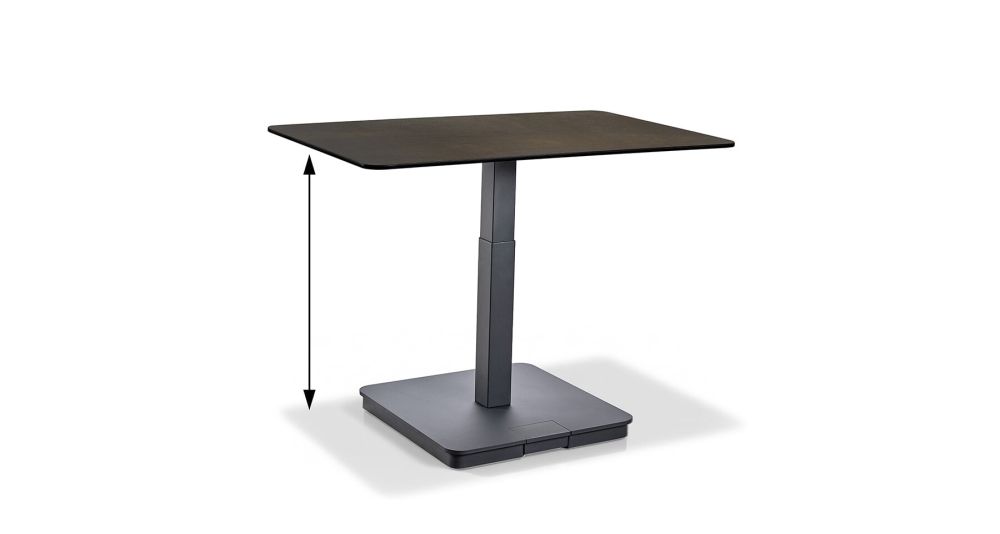 Table basse relevable en céramique avec roulettes Sicile