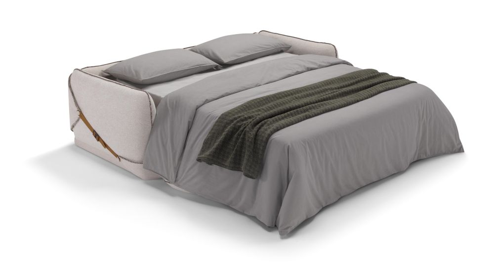 Canapé convertible bas 100% déhoussable Nivola