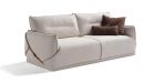 Canapé convertible bas 100% déhoussable Nivola - vue de côté - 1
