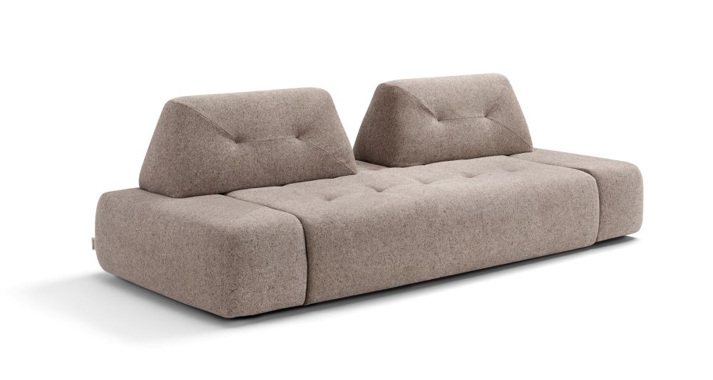 Canapé convertible à profondeur modulable Savoia