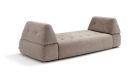 Canapé SavoiaaCanapé convertible à profondeur modulable Savoia - vue de côté - modulable - 3