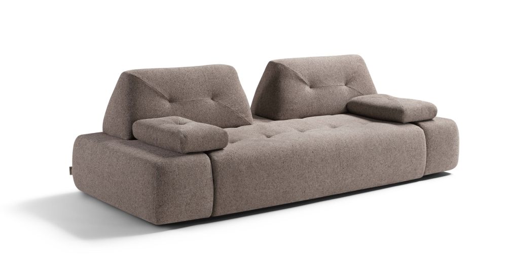 Canapé convertible à profondeur modulable Savoia