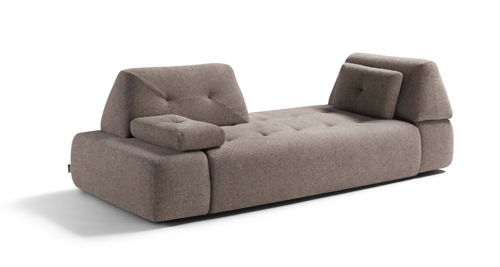 Canapé convertible à profondeur modulable Savoia