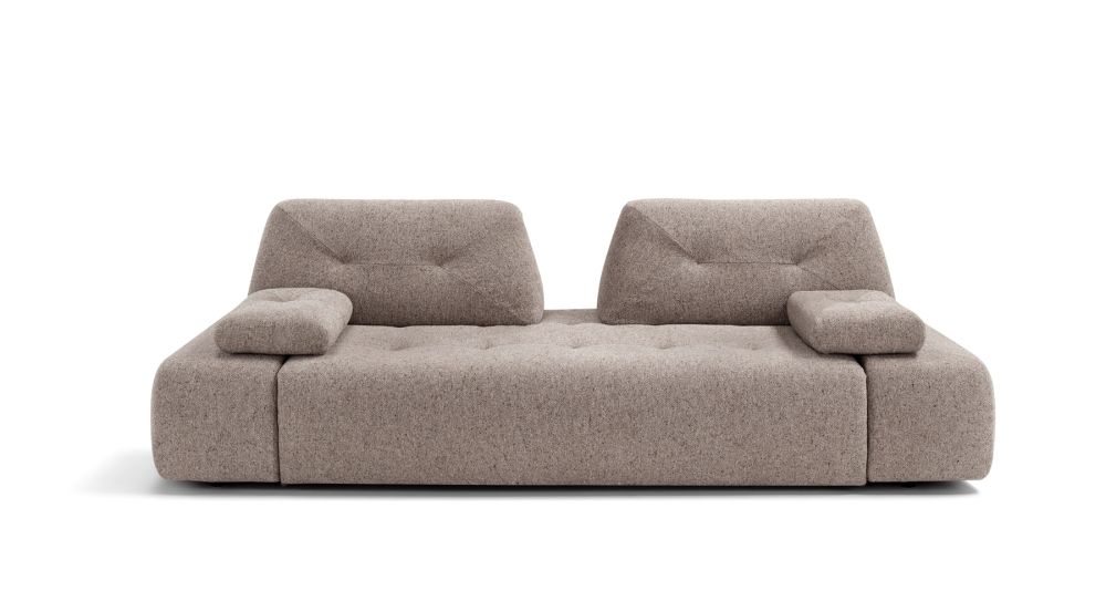 Canapé convertible à profondeur modulable Savoia