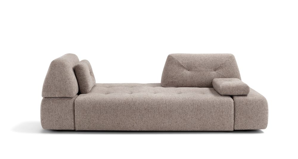 Canapé convertible à profondeur modulable Savoia