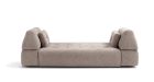 Canapé SavoiaaCanapé convertible à profondeur modulable Savoia - vue de face - modulable - 2